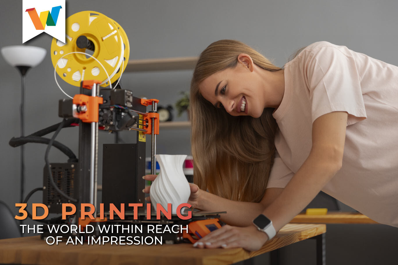 3D Printing. The word within reach of an impression